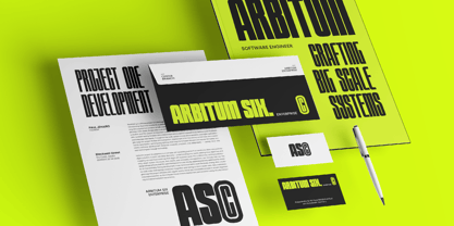 Unlimited Font Poster 4