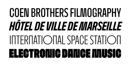 Nerissimo Font Poster 2