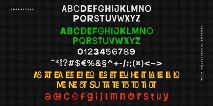 Hello Boyz Font Poster 12