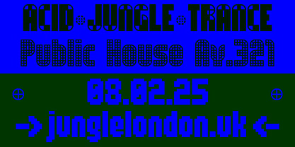 Systm Hybrid Reverse Variable Font Poster 4
