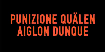 SCC Vacoste Font Poster 9