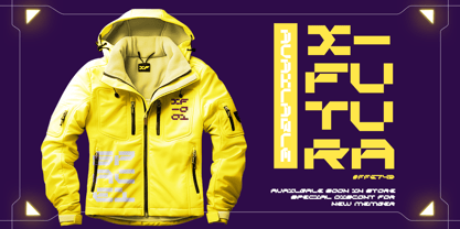 Cyber Grid Font Poster 10