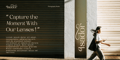 Soluga Font Poster 2