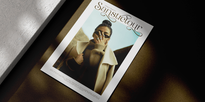 Soluga Font Poster 6