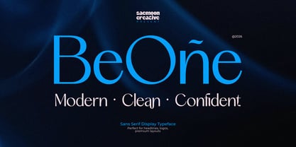 Beone Sans Font Poster 1