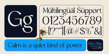 Beone Sans Font Poster 6