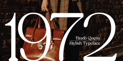 Brado Quena Font Poster 6