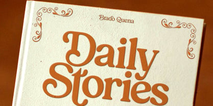 Brado Quena Font Poster 4