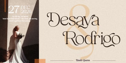 Brado Quena Font Poster 7