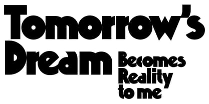 VolumeFour Font Poster 5