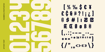 Myvony Font Poster 9