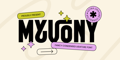 Myvony Font Poster 1