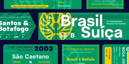Pacaembu Font Poster 4