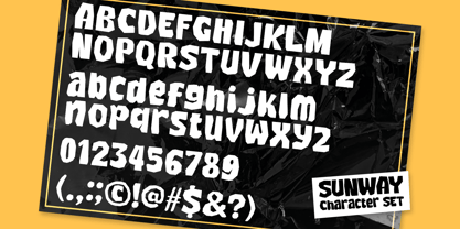 Sunway Font Poster 8