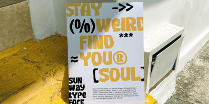 Sunway Font Poster 6