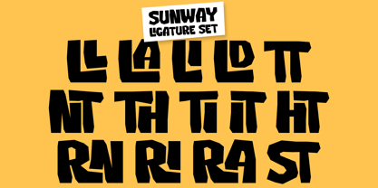 Sunway Font Poster 9