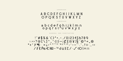 Djore Font Poster 10