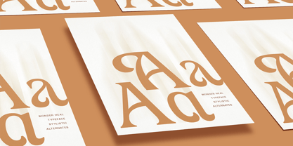 Wonder Heal Font Poster 10
