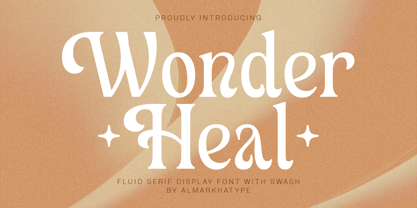 Wonder Heal Font Poster 1