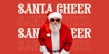 Santa Miracle Font Poster 3