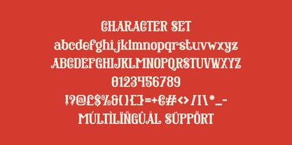Santa Miracle Font Poster 5