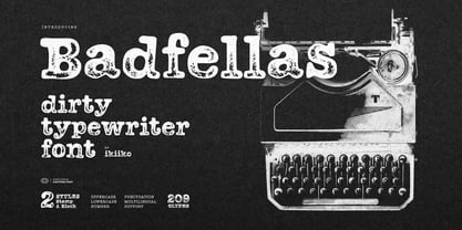 Badfellas Font Poster 1