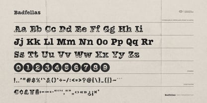 Badfellas Font Poster 6
