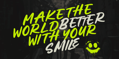 Creative Energy Font Poster 6
