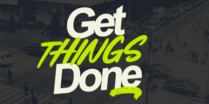 Creative Energy Font Poster 4