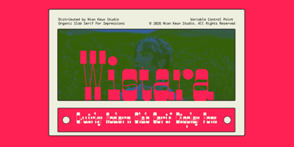 Wistara Font Poster 1