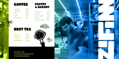 First Bunny Font Poster 6