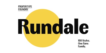Rundale Font Poster 1