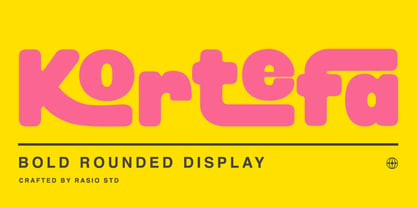 Kortefa Font Poster 1