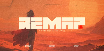 Remap Font Poster 8