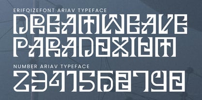 Ariav Font Poster 4