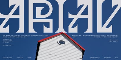 Ariav Font Poster 1