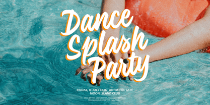 Indian Dunes Font Poster 8