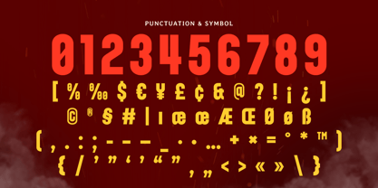 Renbo Font Poster 10