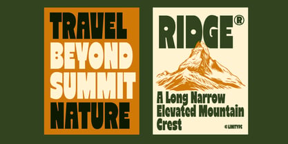 Reiger Font Poster 2