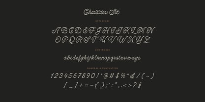 Monthera Font Poster 14