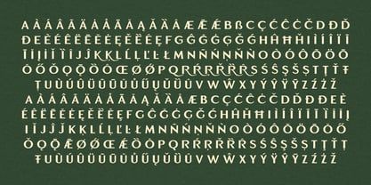 Emerald Crown Font Poster 6