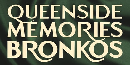 Emerald Crown Font Poster 8