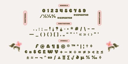 Ventrikel Font Poster 12