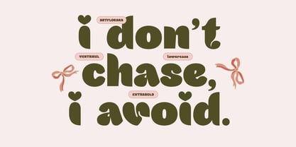 Ventrikel Font Poster 8