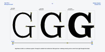TRT Aigo Mono Font Poster 4