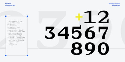 TRT Aigo Mono Font Poster 6