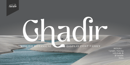 Ghadir Font Poster 1