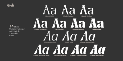 Ghadir Font Poster 3