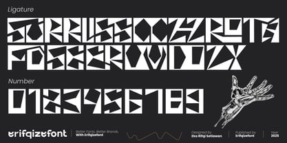Foroik Eraizy Font Poster 6