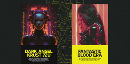 Proto Code Font Poster 4